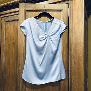Hugo Boss Silk Asymmetrical Neck Blouse